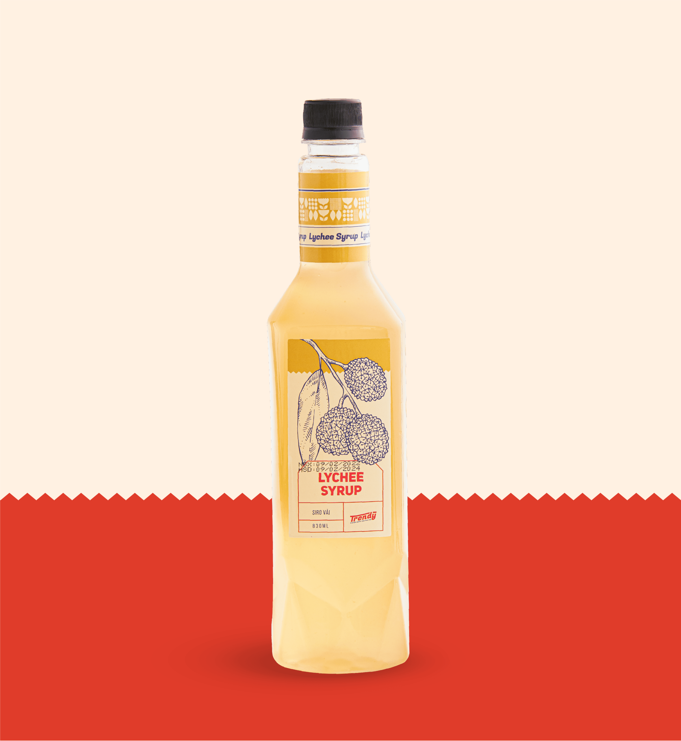 Siro Vải Trendy 830ml