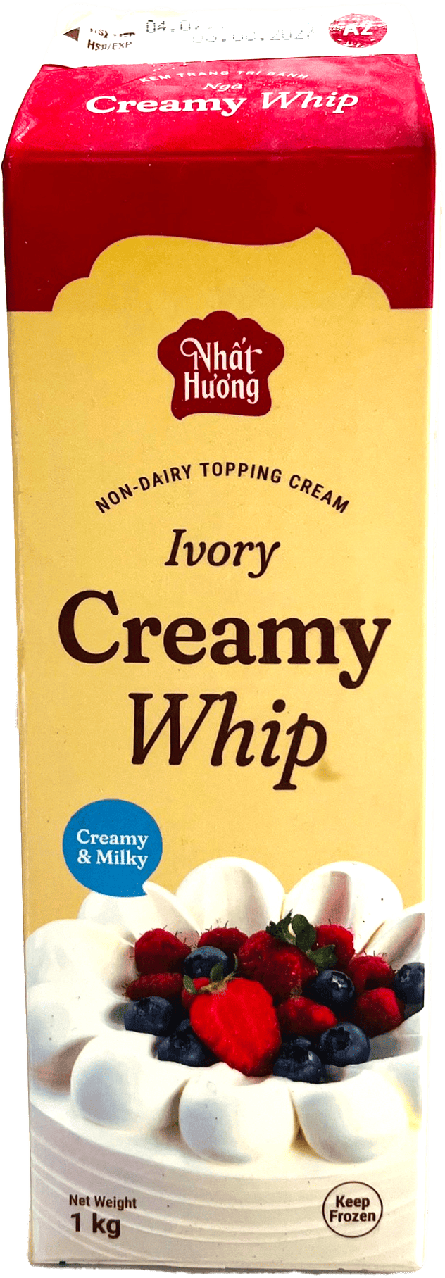 Kem Trang Trí Bánh Creamy Whip Ngà Nhất Hương – A2 (1 kg) - Ảnh 2