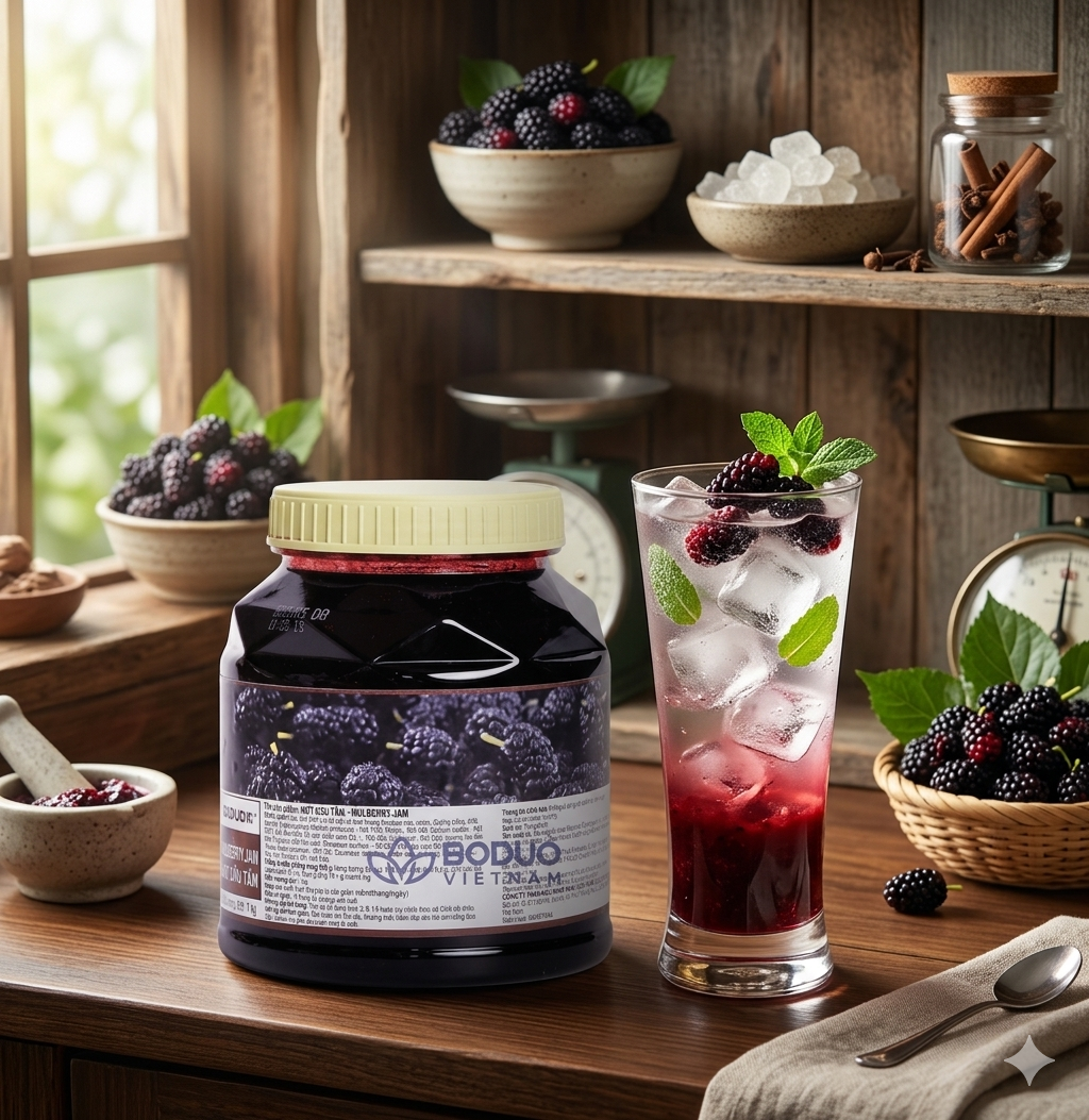 Mứt Dâu Tằm Hiệu Boduo 1kg