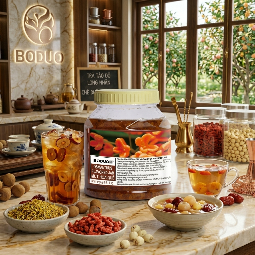 Mứt Hoa Quế Boduo (1kg)