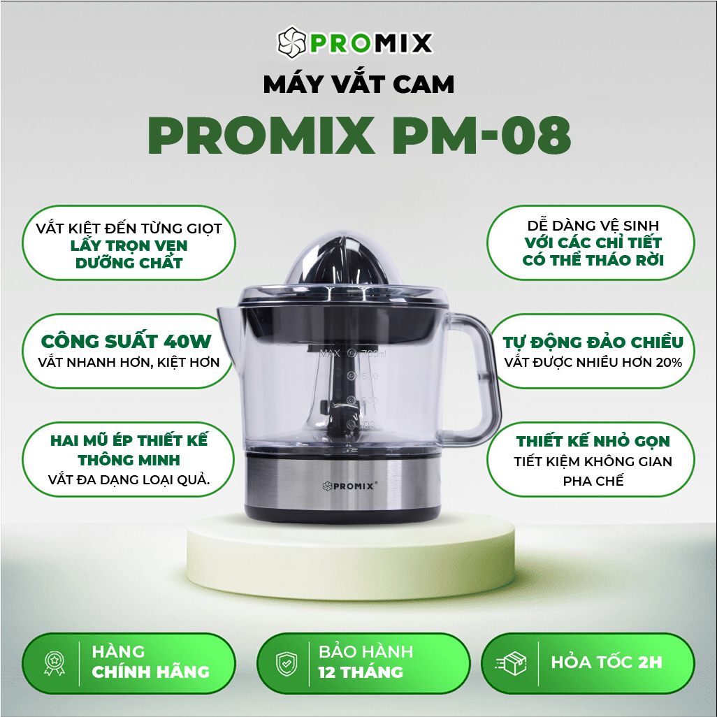 MÁY VẮT CAM PROMIX PM-08