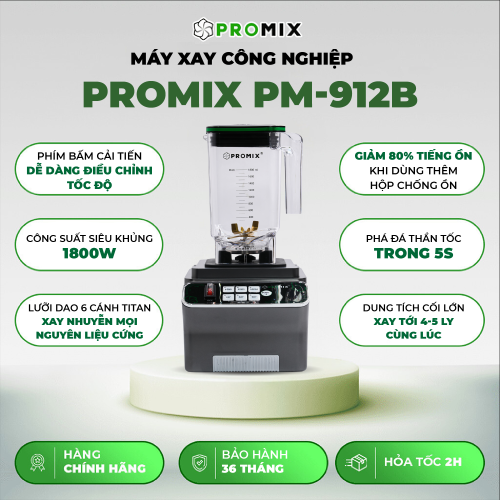 MÁY XAY SINH TỐ PROMIX PM-912B