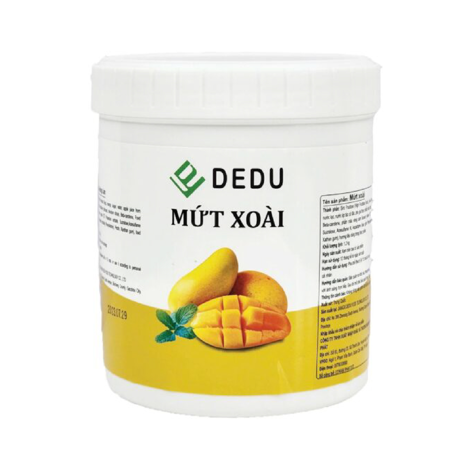 MỨT DEDU XOÀI(1.3kg)