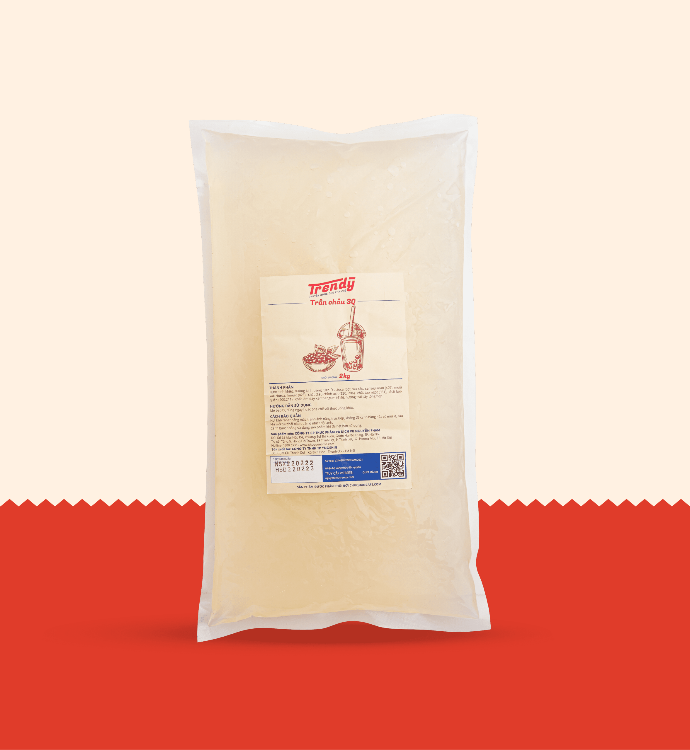 TRÂN CHÂU TRẮNG 3Q TRENDY (Túi 2kg)