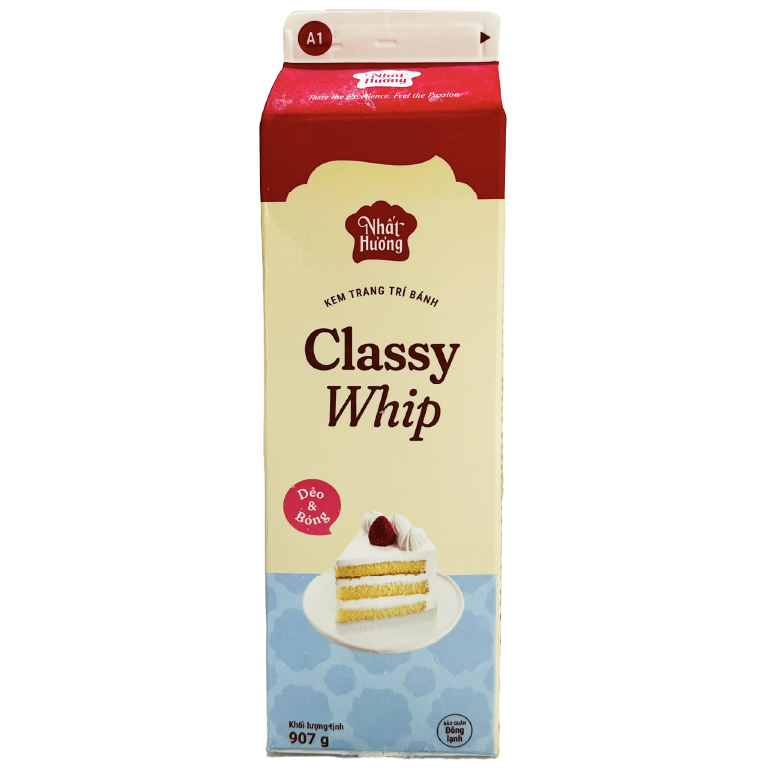 Kem Trang Trí Bánh Classy Whip Nhất Hương – A1 (907g)