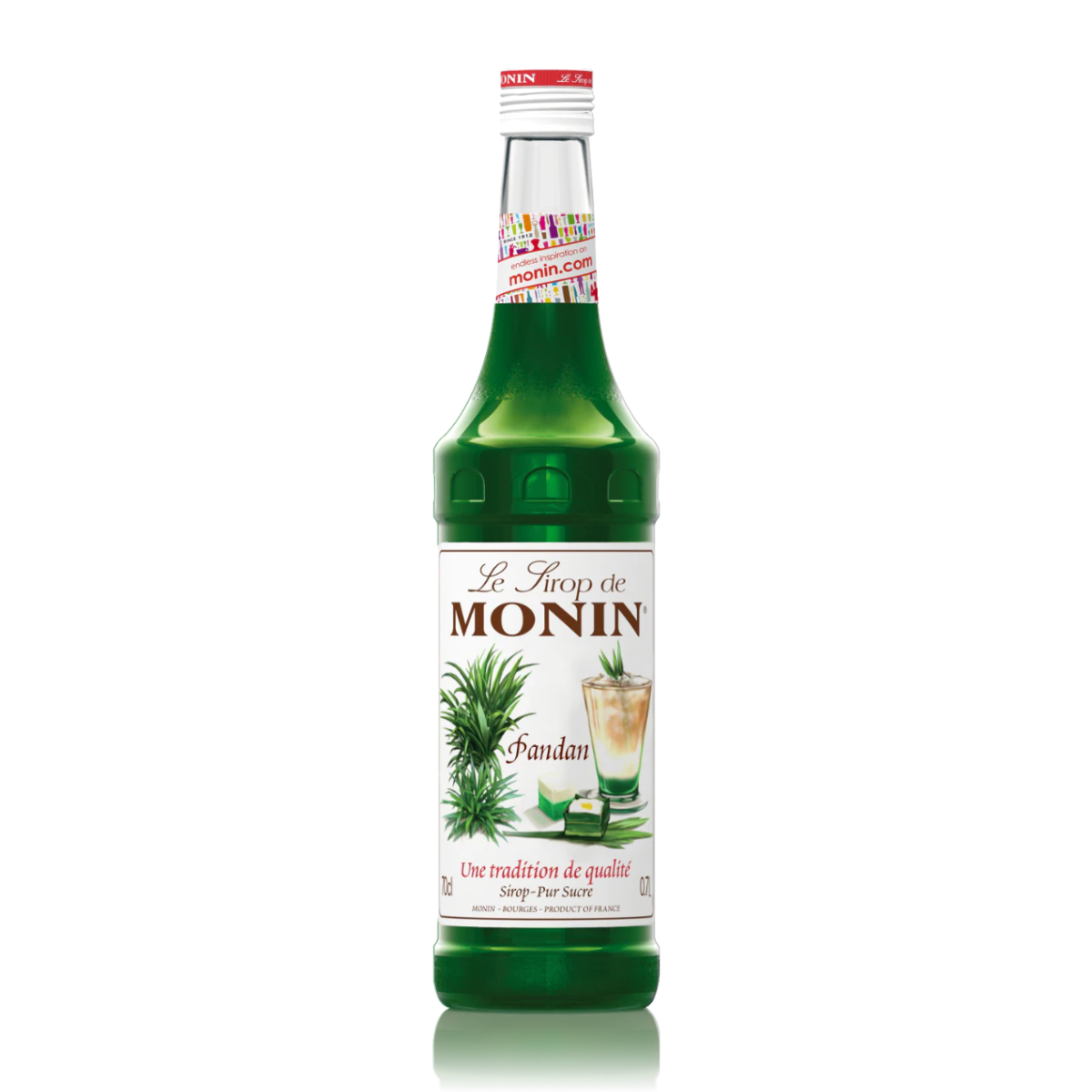Siro Monin Lá Dứa Pandan Syrup 700ml